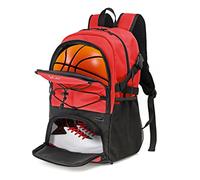 EPERDE Mochila de baloncesto grande bolsa de deporte con soporte de pelota independiente y zapatos compartimiento, mejor para baloncesto, fútbol, voll