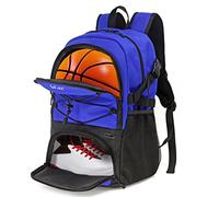 EPERDE - Mochila de baloncesto grande con compartimento separado para pelota y zapatos, ideal para baloncesto, fútbol, voleibol