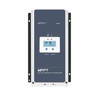 EPEVER 100A MPPT Controlador de Carga Solar 12V/24V/36V/48V con Pantalla LCD, Voltaje de Circuito Abierto de Hasta 150V para Sellado, GEL, Inundado y Usuario - Tracer 10415AN