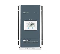 EPEVER® 100A MPPT Regulador de carga solar Serie Tracer AN con 12V/24V/36v/48v Auto Max 150V 5000W Entrada Negativo Regulador solar a tierra apto para batería de gel sellado de plomo-ácido AGM (100A)