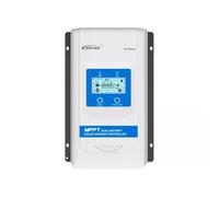 EPEVER® 30A Regulador Solar MPPT de Doble Batería, 12V/24V Controlador de Carga Solar Auto con Pantalla LCD para RV Camper Barco Remolque apto para Sellado, Gel, inundado, Batería de Litio - DR3210N