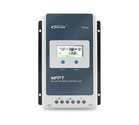 EPEVER® 40A MPPT Controlador de Carga Solar Identificación Automática de 12V/24V con Pantalla LCD para Estaciones Base de Comunicación y Sistemas Domésticos - Tracer 4210AN