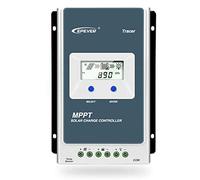EPEVER MPPT Controlador de Carga Solar Trazador AN Serie 10A con 12V/24V DC Automatically Identifying System Voltage(10 A)