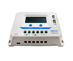 EPEVER PWM VS2024AU 20A Controlador de carga 12/24V max. PV 50V