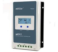 EPEVER Qaurora MPPT Controlador de Carga Solar Trazador AN Serie 20A con 12V/24V DC Automatically Identifying System Voltage(20A)