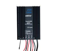 EPEVER Tracer BP Series IOT MPPT - Regulador de carga solar (20 A, 12 V, 24 VDC, PV 100 V, alta eficiencia y resistencia a la intemperie, regulador de carga MPPT)