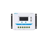 EPEVER VS6024AU Regulador de Carga Solar PWM 60A 12/24V con LCD | 12/24V Auto | max PV. 50V | Pantalla LCD | 2 puertos USB | Sealed, Gel y Flooded | Control de carga programable | IP30