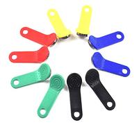 ephenria Llave Acero304 Protección 16.25x5.89mm | Envasado de acero inoxidable SUS304, sellado fuerte y sin corrosión, uso en sistemas de entrada y control, 10 piezas.