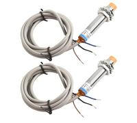 EpheyFIF 2 interruptores de sensor de proximidad inductivo LJ12A3-4-Z/BX NPN 6V-36V Sensor de aproximación