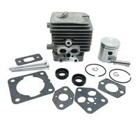 EpheyFIF BG56 - Kit de pistón de cilindro compatible con Stihl = BG56, BG56C, SH56, SH56C, BG86, BG86C, BR200, SH86, SH86C, SR200, reemplaza 4241 020 1204
