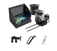 EpheyFIF Buscador de peces LCD de 4.3 pulgadas, cámara de pesca subacuática de 220°, 1080p, 8 horas para resistencia