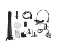 EpheyFIF Cámara de microscopio de video industrial de 24 MP 4K 1080P 1X-130X Zoom C lente de montaje