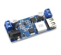 EpheyFIF Convertidor de fuente de alimentación, módulo de carga USB, herramienta eléctrica, módulo de fuente de alimentación, accesorios DC-DC 24V 12V a 5V 5A