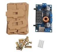 EpheyFIF Convertidor reductor DC-DC 5-36V a 1.25-32V 5A regulador de voltaje con estuche