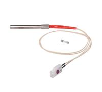 EpheyFIF Elemento de varilla de calefacción para parrillas de pellets de madera con 1 fusible accesorio de encendido, piezas de barbacoa, accesorio para barbacoa de fuego PitMeater