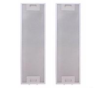EpheyFIF Filtros de aluminio para campana extractora de 525 x 162 x 9 mm, repuesto para IAG9SE4 RS6W para RSFR8S RS6S BRS62X para ORT6WXA RBES62 filtro de grasa de 5 capas, paquete de 2