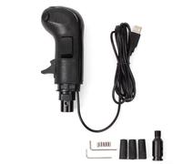 EpheyFIF Pomo de cambio de marchas USB, simulador de camión, perilla de palanca de cambios compatible con USB para perilla de cambio de carreras para Logitech G29/G27 control mejorado con múltiples