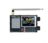 EpheyFIF Radio digital portátil: diseño compacto de 14 x 3 x 8 cm, recepción avanzada de FM/AM/onda corta, construcción de aleación de aluminio, interfaz fácil de usar, opciones elegantes en