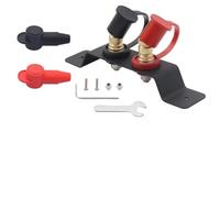 EpheyFIF Terminal remoto impermeable para poste de puente con soporte de montaje de tira para caravanas