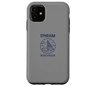 Ephraim Wisconsin Cool Sailboat Carcasa para iPhone 11