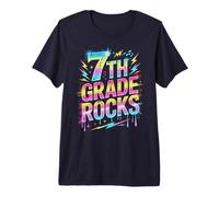 Epic 7TH Grade Rocks Last Day Future Heroes Teacher Crew Camiseta Premium