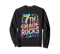 Epic 7TH Grade Rocks Last Day Future Heroes Teacher Crew Sudadera