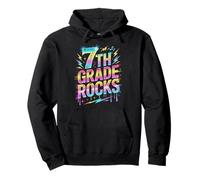 Epic 7TH Grade Rocks Last Day Future Heroes Teacher Crew Sudadera con Capucha