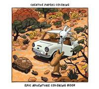 Epic Adventure Coloring Book: A Magical Journey for Kids Featuring 23 Original Hand-Drawn Illustrations