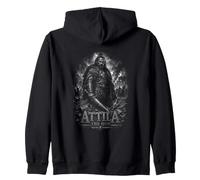 Epic Bárbaro Señor de la Guerra Atila El Conquistador Huno Sudadera con Capucha