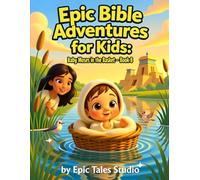 Epic Bible Adventures for Kids: Baby Moses in the Basket - Book 8: A Heartwarming Story of Courage, Faith, and God’s Protection