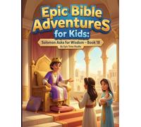 Epic Bible Adventures for Kids: Solomon Asks for Wisdom - Book 18: A Story of Wise Choices, Faith, and God’s Guidance