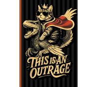 Epic Cat Riding Dinosaur Vintage Graphic: A Bold Street Style Wide-Ruled Composition Book for Creative Planning, Daily Journaling, and Note-taking