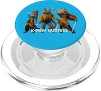 Epic Cat Warriors Parodia Retro Synthwave Estética PopSockets PopGrip para MagSafe