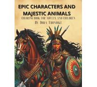 Epic Characters and Majestic Animals coloring book for adults and children: kings, Guardians, and Beasts of Power (Enchanted Forests, Epic Adventures and Enchanting Animals)
