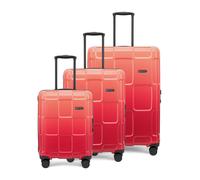 Epic Crate EX Wildlife 4 ruedas Juego de maletas 3 piezas rojo