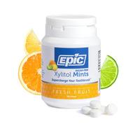 Epic Dental - Fruta fresca azucarada Xylitol de las mentas - 180 Mentas