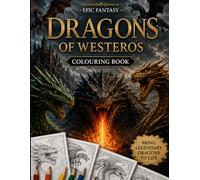 Epic Dragons Coloring Book: 20 Stunning Fantasy Dragon Designs for Teens & Adults | Relaxing, Creative, and Fun Coloring Adventure