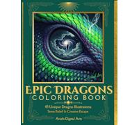 Epic Dragons Coloring Book