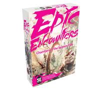 Epic Encounters: Chamber Of The Serpent Folk - RPG Fantasy Roleplaying Tabletop Game with 20 Detailed Miniatures, Double-Sided Game Mat, & Game Master Adventure Book with Monster Stats, 5E Compatible