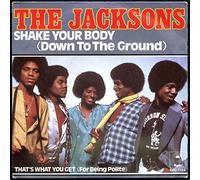Epic EPC 7124 - (France 1979) - The Jacksons : Shake your body (Down to the ground), That's what you get (For being Polite) - Disque vinyle SP Single 45 tours 2 titres (et non CD).