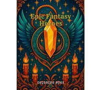 Epic Fantasy Heroes: Coloring book