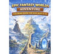 Epic Fantasy Worlds Adventure Coloring Book for Kids Ages 6-10: Explore Grand Castles, Magical Paths, Hidden Realms & Legendary Adventures (Adventure Worlds Coloring Series)