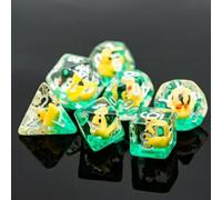 Epic Forge-Juego de 7 Dados de Resina - Gama Insert - en Caja - Pato