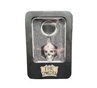 Epic Forge - Llavero Calavera Metal - Juego de 7 Mini Dados de Metal (5 mm)