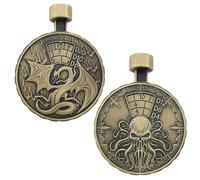 Epic Forge -Reloj de Bolsillo Spinner de Metal - Oro