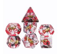 Epic Forge -Set de 7 Dados de Resina, Gama Insert - en Caja - proyectil