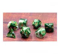 Epic Forge-Set de 7 Dados - Emerald White Jade