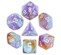 Epic Forge-Set de 7 Dados - Fusion Negro y Rosa