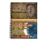 Libro Tablero de Juego: Edición Heroic Fantasy Exterior (305x420 mm) Tamaño XL - Tapa Dura