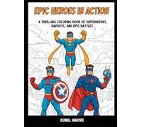 Epic Heroes in Action: A Thrilling Coloring Book of Superheroes, Gadgets, and Epic Battles for Kids Ages 6-12